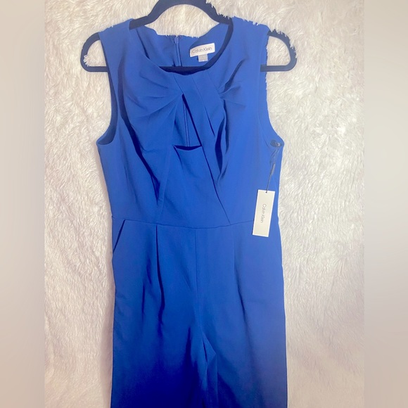 CALVIN KLEIN Keyhole Jumpsuit - Picture 2 of 3